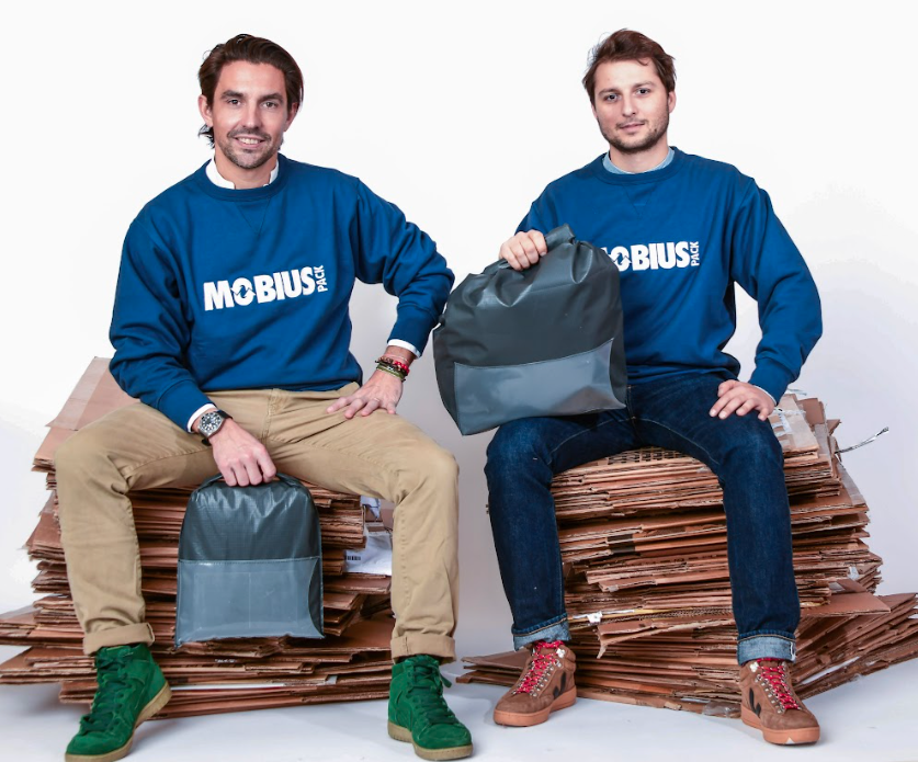 Julien Lemarchand et Victor Lescure, fondateurs dirigeants de MobiusPack.